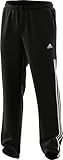 Standard -Passform adidas Herren samson broek 4.0 Anzughose, Schwarz-weiss, M EU