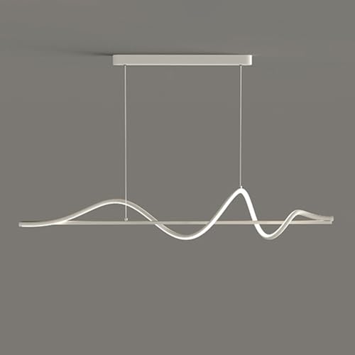 Lustre Linéaire LED Idéal pour Table de Salle à Manger et Luminaire Îlot de Cuisine