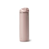 HydroJug Ease2o 24oz Insulated Water Bottle, Straw & Chug Lid, Dusty Rose