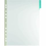 Sichttafel FUNKTION panel A4 Durable 5 x Sichttafel A4 mit angeschweißten Taben blau