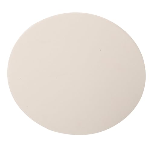 BIUDECO Teglia per Pizza da Forno Rotonda in Cordierite 280x10mm, Pietra Refrattaria Resistente e Antiumidità per Cottura Uniforme di Pizza, Pane e Biscotti, Padella da Cucina per Forno