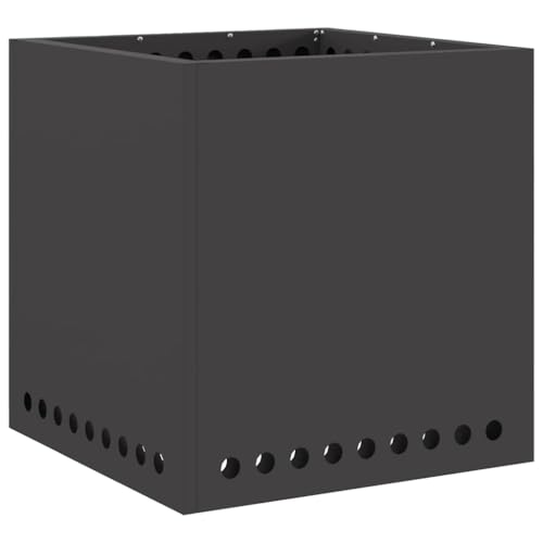 VidaXL Fogón sin Humo Cuadrado de 48 cm