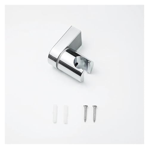 Regadera de mano compatible ABS 3 funciones con soporte y manguera miniatura 7