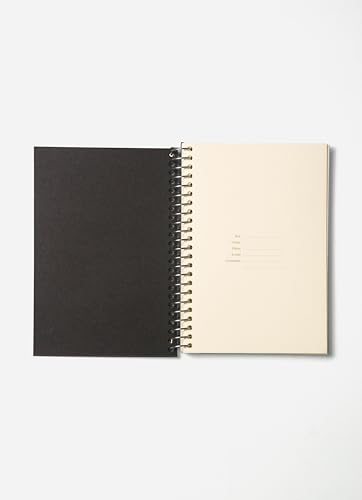 OD OCTÀGONDESIGN Octagon-ShadowSketch A5 Professional Spiral Notebook, Premium Thick Paper Ideal for Writing or Drawing - Image 4