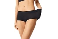 Chantelle Women's Soft Stretch One Size Boyshort, Black, One Size