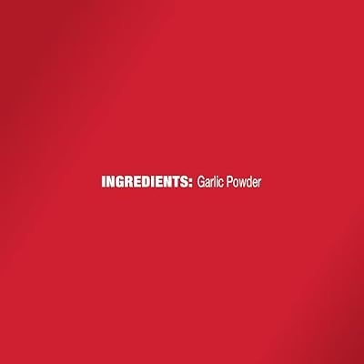McCormick Garlic Powder, Non GMO, Made from Fresh, Whole Garlic Cloves, For Bringing Consistent Flavor to Favorite Foods While Cooking, 8.75 oz