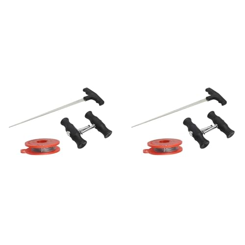 Kit de retrait de pare-brise auto universel compact et antidérapant x2