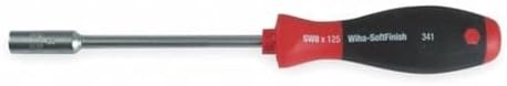 Wiha 34121 Nut Driver with SoftFinish Handle, 5.5mm x 125mm