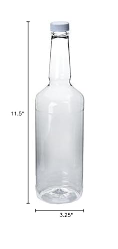 Long Neck Quart Plastic Bottles