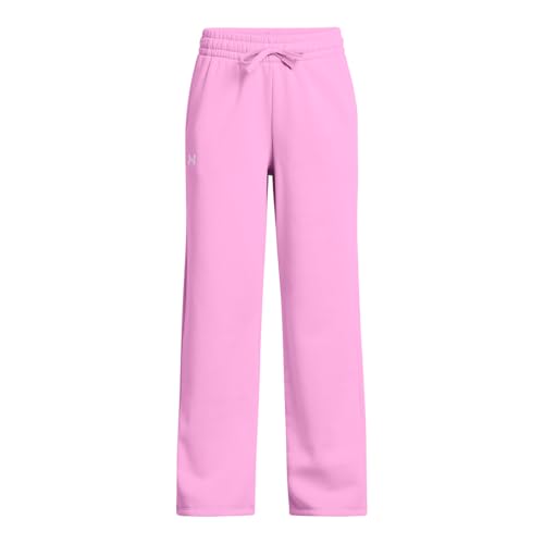 Image of Under Armour Girls' Rival Fleece Straight Leg Pants