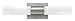 Hinkley Portia Collection 19" Integrated LED 15W Bathroom Vanity Fixture, Polished Nickel