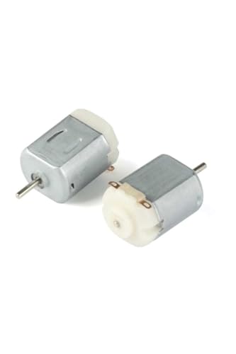 2 Adet; Deney Motoru, Dc Motor, Mini Motor, Elektrik Motoru