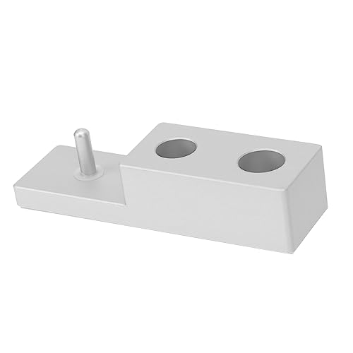 NOLITOY 3 Pcs Beard Shaving Tool Stand Manual Razor Holder Zinc Alloy Storage Stand