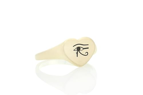 Bague Égypte ciselée et gravure de calligraphie d'exception