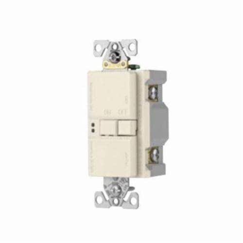 Cooper Wiring SGFD20 Blank Face GFCI Receptacle, 125 VAC, 20 A, 2 Poles, 3 Wires, White