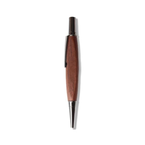 銘木のポールペンセット 銘木 ボールペン 栃 とち ちじみ杢 Wood pen 木製