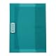 Viquel Strong Cover – Heftschoner 17 x 22 cm aus grünem Kunststoff – Premium-Qualität – verstärkter Rücken – mit Klappen für Lesezeichen