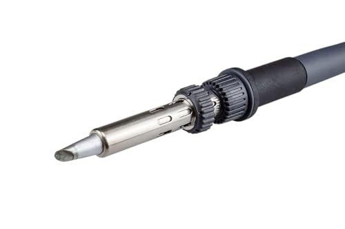 QUICK Estación de soldadura de alta frecuencia 3205 ESD regulable digitalmente, 150 W, incluye soldador con punta de soldadura de 5 mm y accesorios, 100°-550 °C, calibrable, 3 memorias fijas, modo de - imagen 4