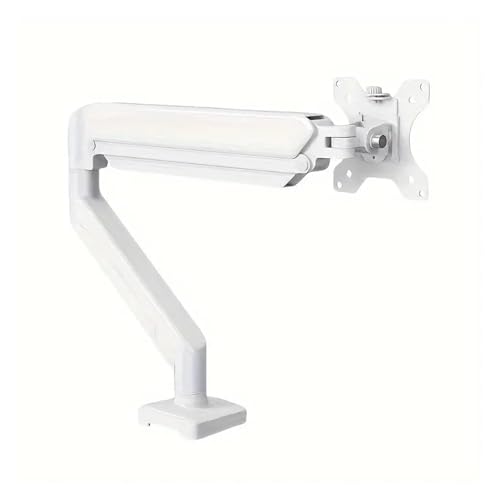 Support pour écran de studio de création et espace gaming blanc jusqu'à 32"