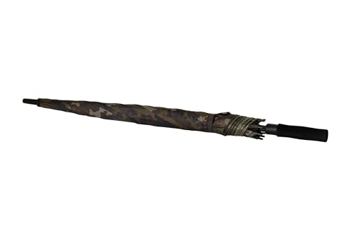 Korda - Compac Umbrella Dark Kamo - Waterproof Fishing Umbrella, 140cm Wide Bankside Shelter, Push Button Open, Compact Retaining Strap Storage - Image 5