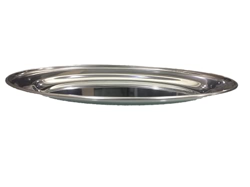Image of KMW Compact Oval Platter 30 Cm (0.7 Mm) S /S | with Comfortable Grip | Easy-to-Clean Build