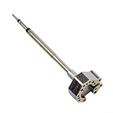 Edelstahl Lötkolbenspitze, T12C245936 Robuste Beschichtung Effiziente Wärmeübertragung Für Spielkonsole Joystick Genaue Reparatur