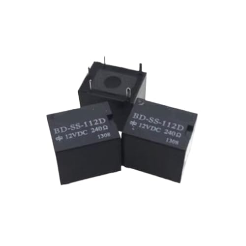 Relais BD-SS-112D 12V 5 broches pour circuits imprimés