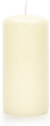 Darice 1199-53 Pillar Candle SCNT VNLLA Ivory 3X6