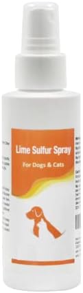 Classic’s Lime Sulfur Dip Classic’s Lime Sulfur Spray Pet Care for Dry and Itchy Skin Spotcare and Safe Solution for Dog, Cat,, 4 oz