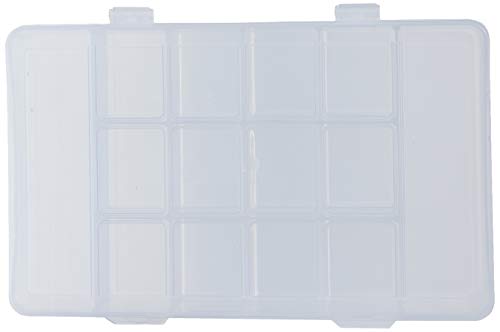 Box Organizador M 23x14x4 Cristal - 01 Unidade Paramount Incolor