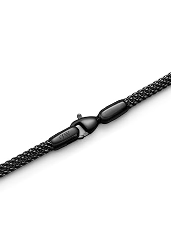 Image of Daniel Wellington Tide Mesh Bracelet - Premium 316L Stainless Steel Cable Bracelet for Women and Men, Stackable, Lobster Clasp