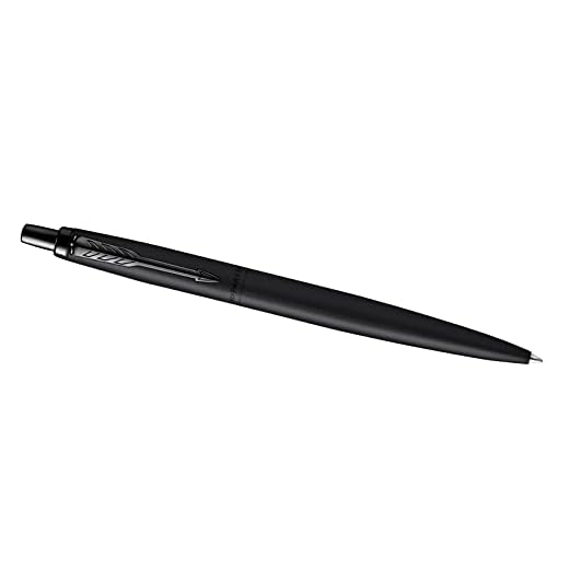 Parker Jotter XL Ballpoint Pen | Monochrome Matte Black | Medium Point | Blue Ink | Gift Box