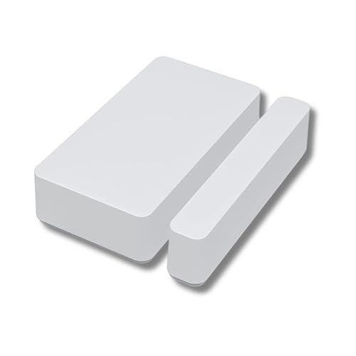 Smart WiFi-Türsensor, intelligenter Fensterkontaktsensor, erkennt den Öffnungs-/Schließstatus der Tür/des Fensters, unterstützt Alexa Google Home. (1)