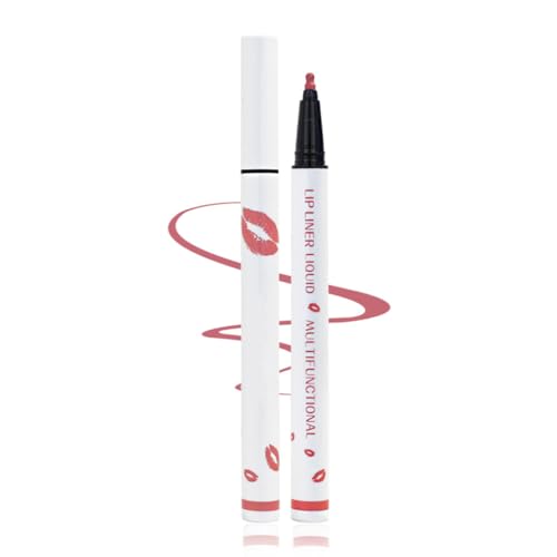 Cool Story Longwear Liquid Lip Liner, Liquid Lip Liner Pen, Matte Lip Stain Marker, Waterproof Quick-Drying Long-Lasting Matte Liquid Lipstick (07#, One Size)