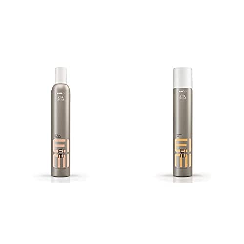 Vorteils-Set: Wella Eimi Super Set Fixing Spray mit UV-Schutz und extrastarkem Halt – 1 x 500 ml & Extra Volume Schaumfestiger mit Hitzeschutz und starkem Halt – 1 x 500 ml