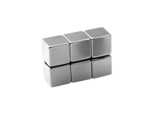 ALLboards Neodym-Magnet-Set 6 Stück Würfel Robust Stark Hohe...