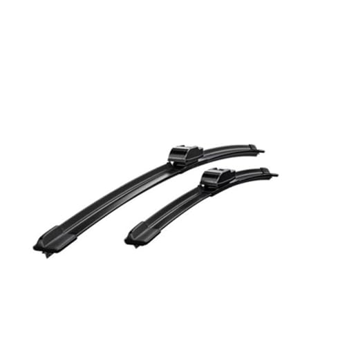Limpiaparabrisas de parabrisas delantero LUTFI para Cruiser 2007-2016 Black