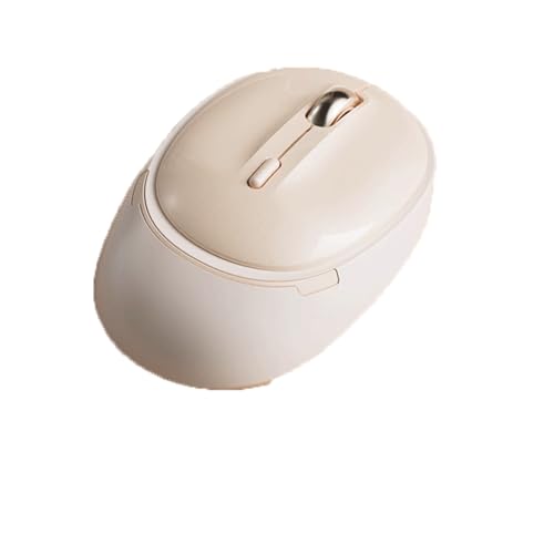Qxmiguel Ratón inalámbrico con 2.4g Receptor USB 1600 dpi de Modo único o Mouse de computadora portátil Dual para computadoras portátiles PC Recargables