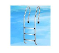 WATERTECH SYSTEMS Residential Swimming Pool Ladder 3 steps camel type ladder, SS 304 heavy quality ladder