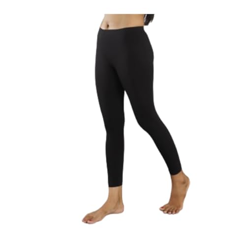 Image of Women�s Slim Fit Cotton Lycra 4-Way Leggings|Ankle Length|