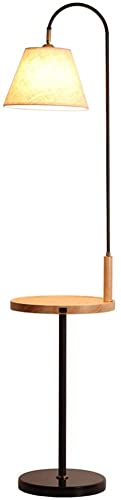 Lampe debout pour chambre et salon avec plateau de charge sans fil pour vos soirées lecture