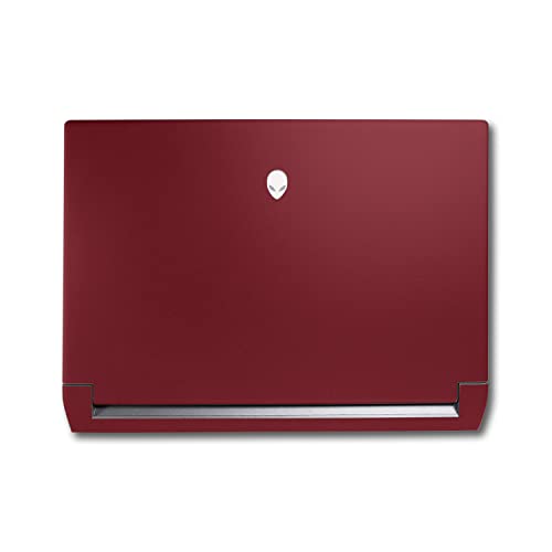 Image of MightySkins Skin Compatible with Alienware M17 R5 (2022) Full Wrap Kit - Solid Burgundy | Protective, Durable, and Unique Vinyl Decal wrap Cover | Easy to Apply & Change Styles | Made in The USA