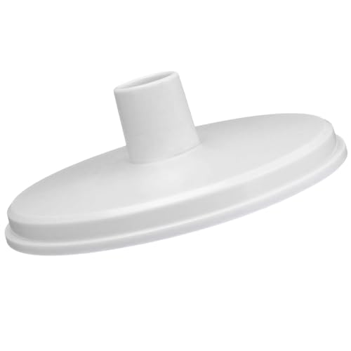 YEAMLTE Écumoire de Piscine Plaque d'Aspiration pour Piscinas Enterrée Skimmer Pool été Plastique Rond Filtre Skimmer Blanc Para SP 1082 1084