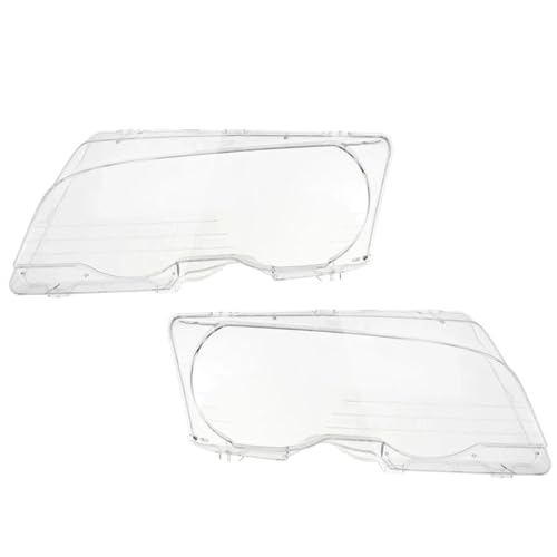 Lentille transparente pour phare BMW E46 M3 coque de lampe haute résistance