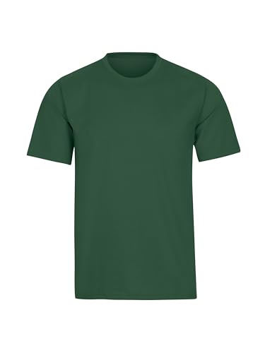 T-shirt Homme Trigema Deluxe col rond coupe moderne en coton haut de gamme