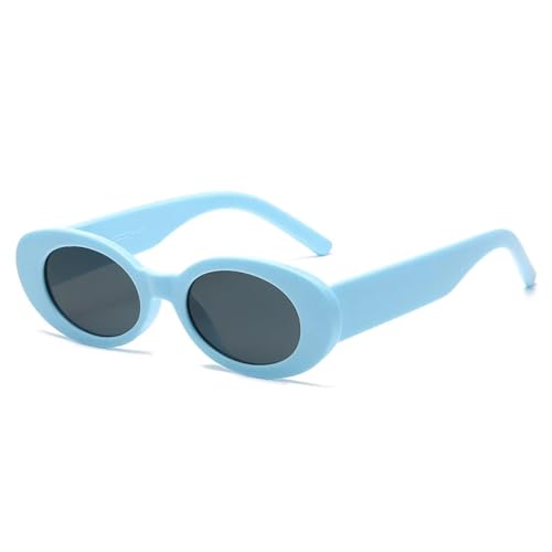 Lunettes de soleil vintage rondes et ovales avec protection UV400