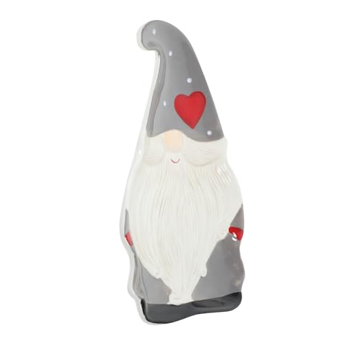 Plato de cerámica Papá Noel DOITOOL vajilla navideña para cenas de fiesta 2
