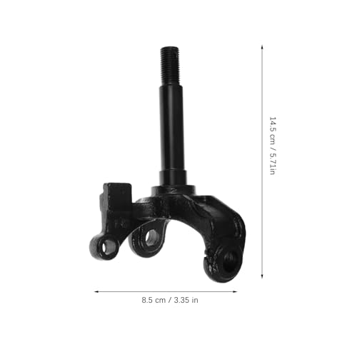 Fusée de direction en fer noir 10mm avec jambe de force pour go-kart - 2