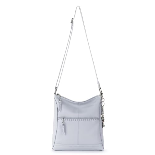 Image of The Sak Lucia Leather Crossbody Purse - Premium Leather Women's Handbag for Everyday & Travel - Cross Body Bag With Zipper