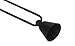 APOWUS Ryocas Candle Snuffer, Matte Black